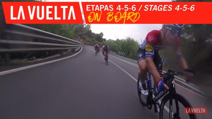 Onboard camera - Étapes 4-5-6 / Stage 4-5-6 | La Vuelta 19