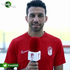 İsmail Köybaşı, Granada taraftarına İspanyolca seslendi