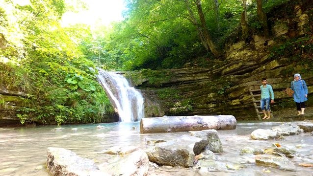 Sinop'ta saklı bir cennet: Erfelek Tatlıca Şelaleleri