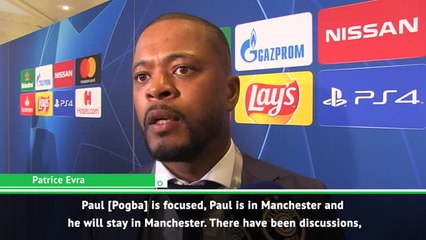 Evra insists Pogba should stay at United