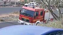 Arden varios coches en Santa Cruz de La Palma