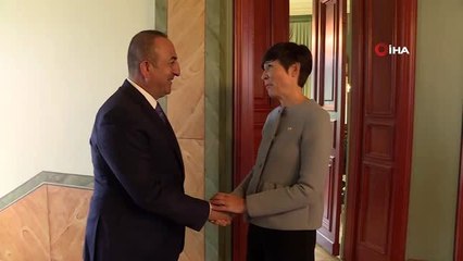 - Bakan Çavuşoğlu, Norveçli mevkidaşı ile bir araya geldi