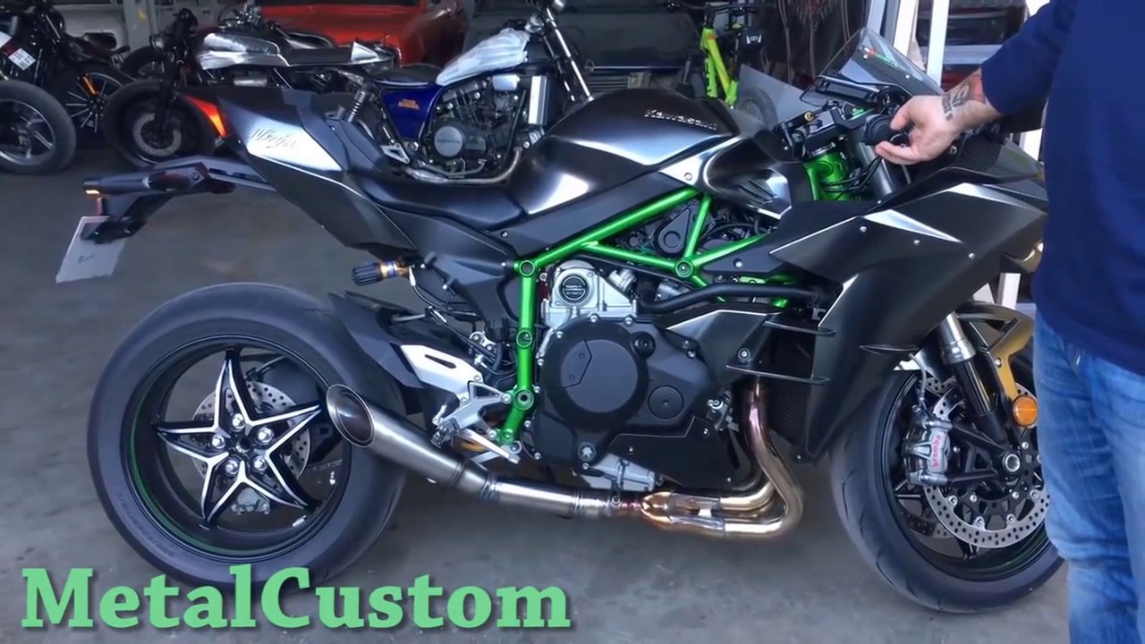 H2R - H2 EXHAUST SOUND : SC,YOSHIMURA,AKRAPOVIC,ARROW,AUSTINRACING,MIVV