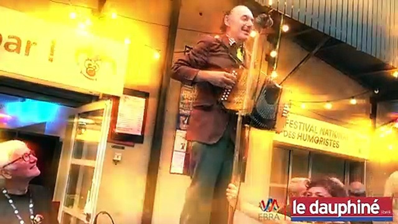 Tournon-Tain: humour, ambiance et accordéon à l’espace Blachon du festival