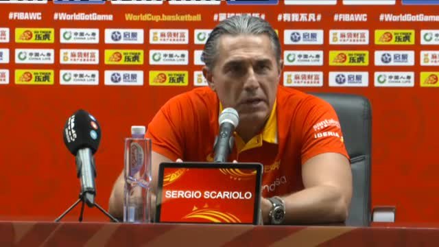 Scariolo: No queremos estar al cien por cien mañana