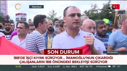İBB'de işçi kıyımı sürüyor