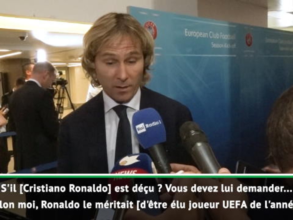 Juventus - Nedved : "Ronaldo méritait cette récompense"