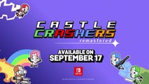 Castle Crashers Remastered - Date de sortie Nintendo Switch