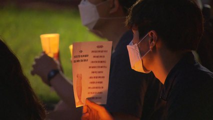 "조국 딸 의혹 규명" 고대 2차 촛불집회...'조국 지지' 집회도 열려 / YTN