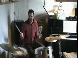 Solo batterie groove swing ternaire