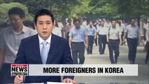 No. of foreigners in S. Korea reaches 1.65 mil. in 2018, up 11.6% y/y