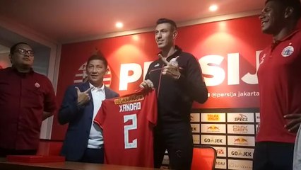 Persija Jakarta Perkenalkan Alexandre Luiz Reame sebagai Pemain Baru