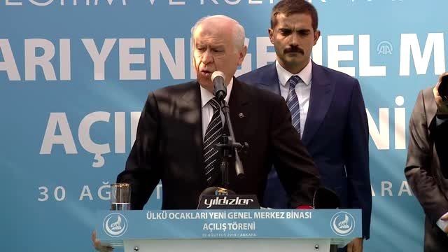 Bahçeli: Ülkü ocaklarından haydut çıkmaz, hain çıkmaz