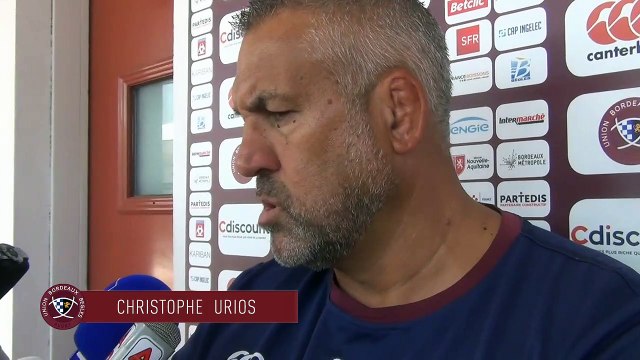 POINT PRESSE AVANT UBB / TOULON