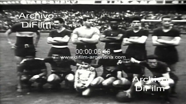 Boca Juniors vs Argentinos Juniors - Torneo de Primera A 1961