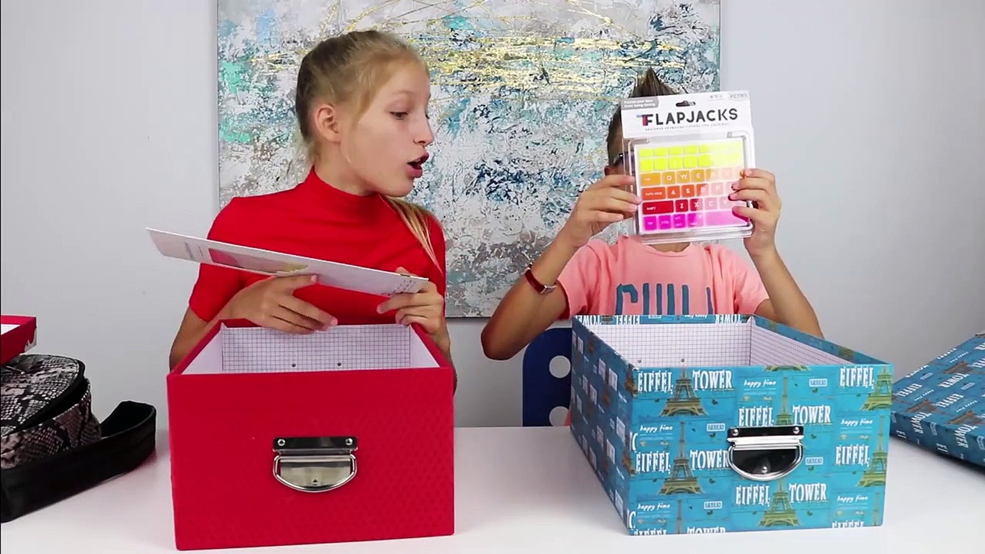 Mystery Box of Back to School Switch-Up Challenge!!! Part 2 - Video  Dailymotion