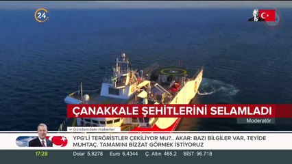 Oruç Reis Akdeniz'e indi