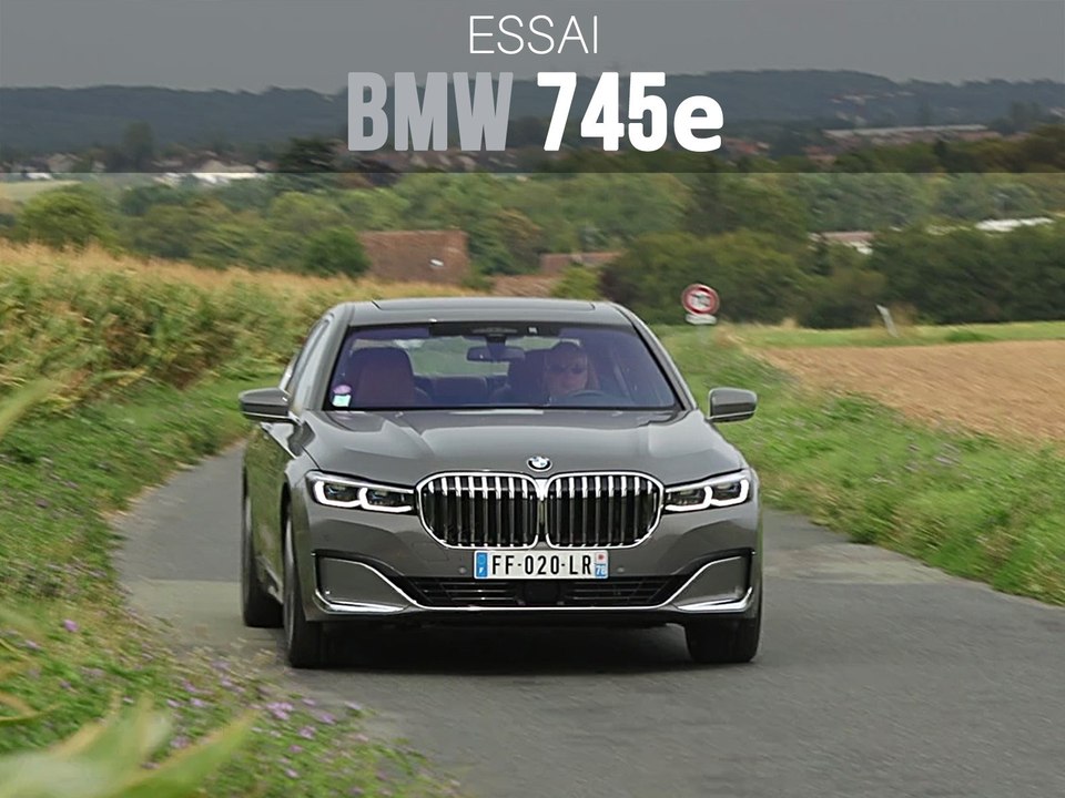 Essai BMW 745e hybride rechargeable (2019)