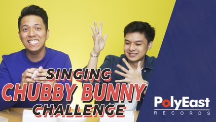 Singing Chubby Bunny Challenge | TJ and Drei