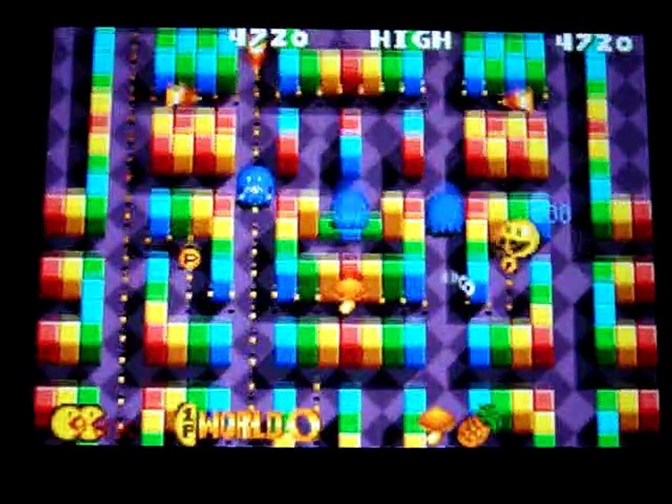 Pac-Man Arrangement Full Playthrough GBA