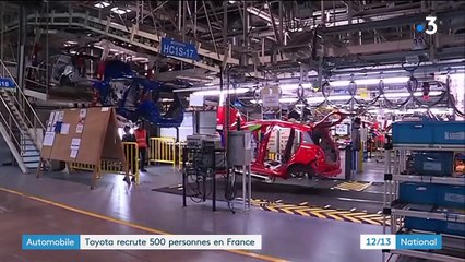 Automobile : 500 nouvelles embauches pour l'usine Toyota dans le Nord