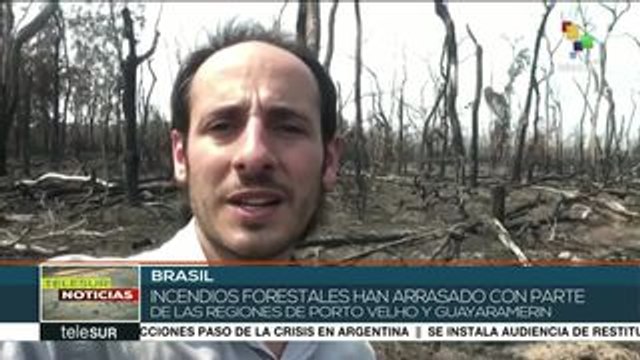 teleSUR Noticias: Brasil: Bolsonaro prohíbe quemas en todo el país
