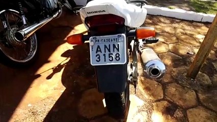 Moto furtada é encontrada no Bairro Brasmadeira