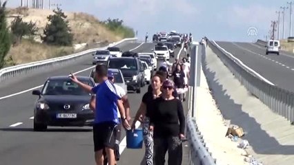 Bazı sınır kapılarında "gurbetçi" yoğunluğu yaşanıyor (2)