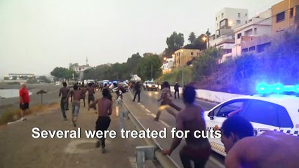155 migrants force entry into Spain's Ceuta enclave