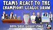 LOLs | City, Liverpool, Spurs and Chelsea react to the Champions League Draw
