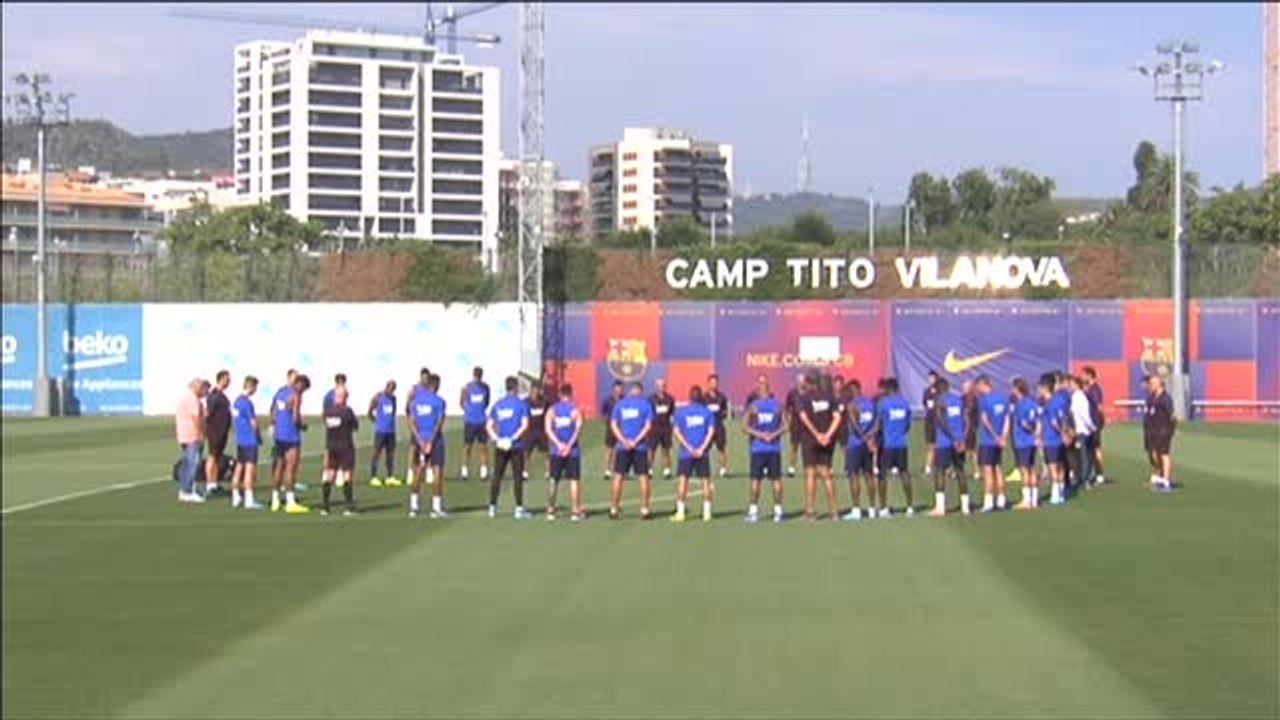 Minuto de silencio del FC Barcelona por el fallecimiento de la hija de Luis Enrique