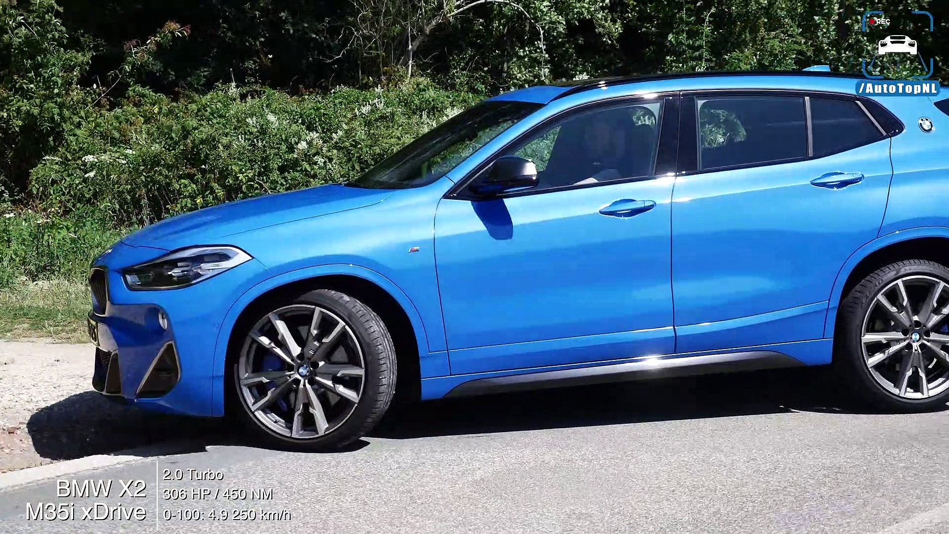 2020 BMW X2 M35i Exhaust SOUND Revs & Onboard by AutoTopNL