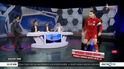 Virgil van Dijk Pemain Terbaik Eropa