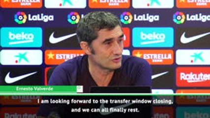 Valverde can't wait for end to Neymar transfer saga