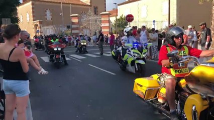 PORTIRAGNES - L'arrivée en vidéo des Brescoudos en ville