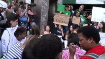 Greta Thunberg protesta em Nova York