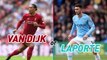 Klopp and Guardiola claim van Dijk and Laporte are world's best