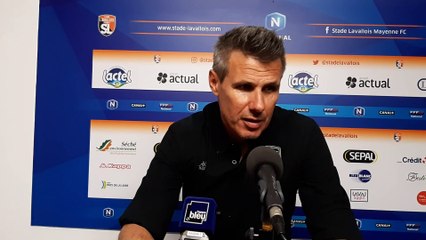 Stade lavallois / Quevilly-Rouen : réaction d'Olivier Frapolli