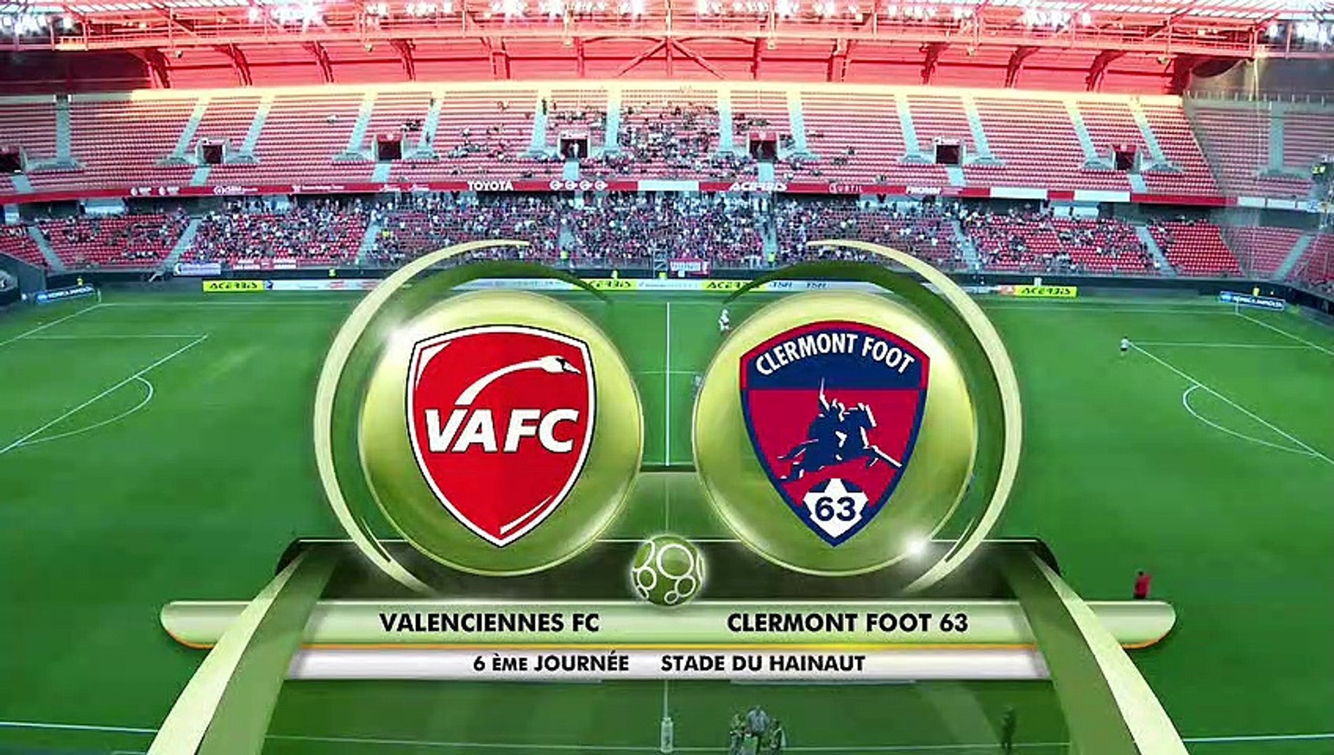 J06: Valenciennes - Clermont (1-0) - Vidéo Dailymotion