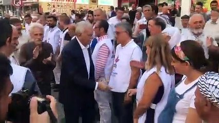 Kayyım protestoları 13. gününde: Ahmet Türk Diyarbakır'da
