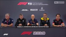 F1 2019 Belgian GP - Friday (Team Principals) Press Conference