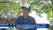 Alerta sobre incendios de Brasil afecta al Ecuador
