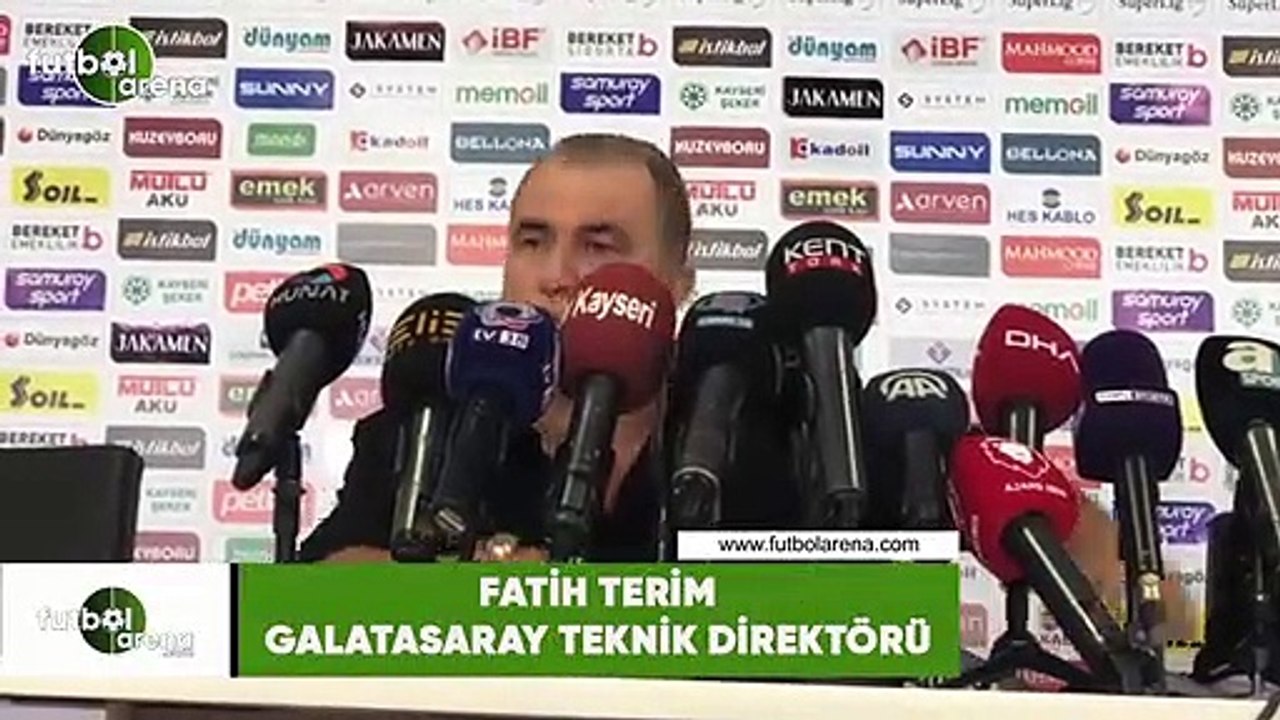 Fatih Terim: "Bugün Galatasaray adına var denilecek hiçbir şey yok"