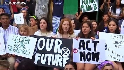 Greta Thunberg protesta a New York