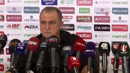Fatih Terim: "Çok enteresan bir maç oldu"