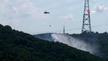 Anadolu Kavağı'ndaki orman yangını kontrol altına alındı