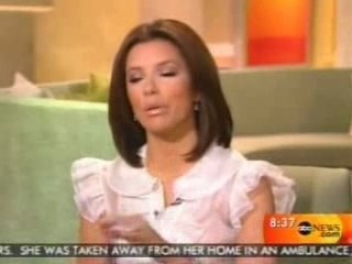 Eva Longoria Parker Good Morning America (1.31.08)