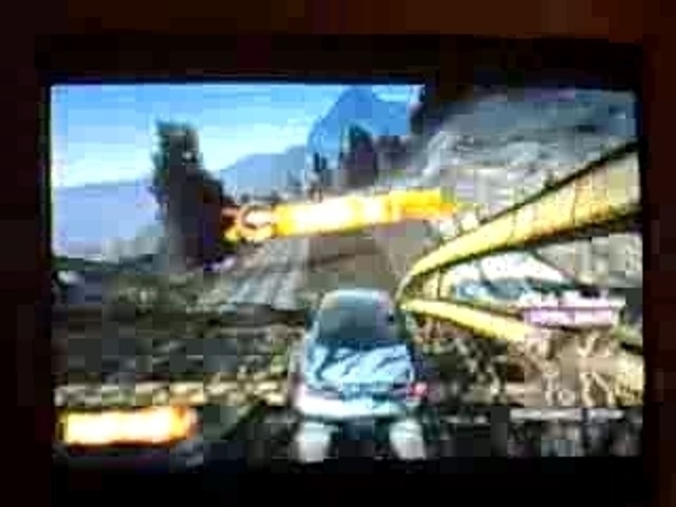 gros saut sur burnout paradise......et crash en prime