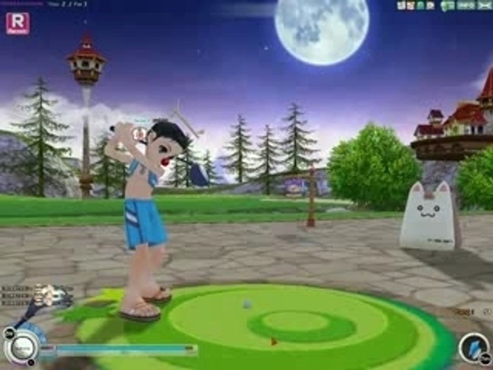 pangya foret enchantée trou 2 HIO toma