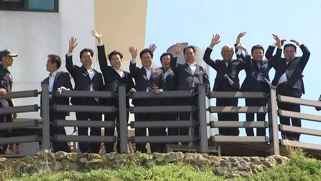 국회 독도 방문단 日 경제 보복 규탄...과거사 반성해야 / YTN